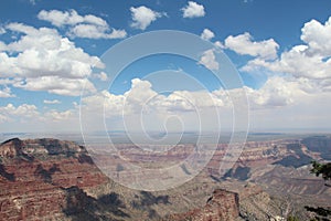 Mountains in Grand Canyon National Park, Arizona.