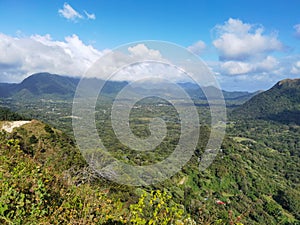Mountains, hills and cordilleras of Panama photo