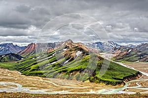 Mountains in Iceland