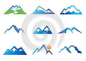 Mountains Icons