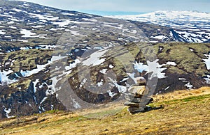 Mountains in Innerdalen Innset