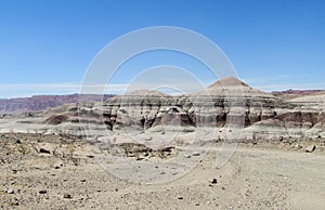 Mountains in Ischigualasto, Valle de la Luna