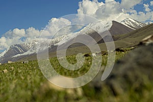 Mountains of Issyk Kul lake