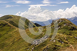 Mountains of Italy: the range of Appennini photo