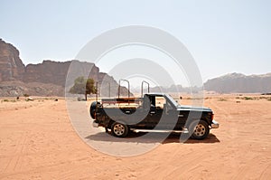 Mountains in Jordan, Wadi Rum