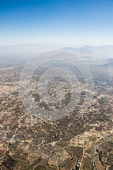 Mountains between Kabul and Mazar e Sharif in Afghanistan