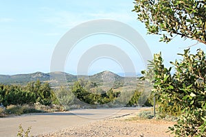 Mountains, Kamenjak Croatia photo