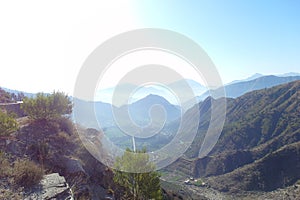 Mountains on Khyber Pakhtunkhwa Pakistan