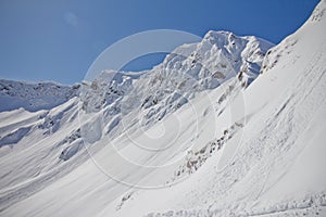 Mountains of Krasnaya Polyana, Sochi, Russia