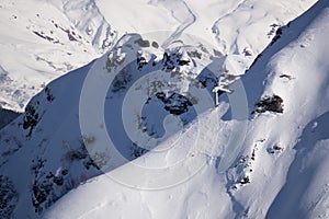 Mountains of Krasnaya Polyana, Sochi, Russia