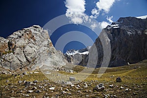 Mountains in Kyrgyzstan