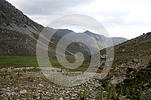 Mountains in Kyrgyzstan