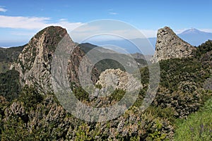 Mountains in La Gomera