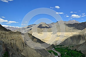 Mountains in Ladakh in India