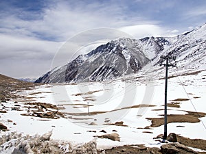 Mountains in Ladakh Region