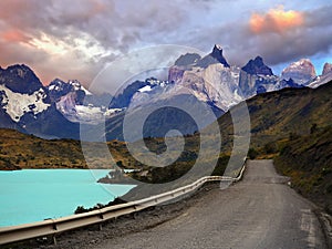 Mountains Lake Travel Patagonia Landscape