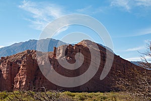 Mountains landscape in Cafayate Argentina