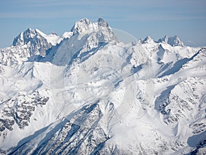 Mountains landscape Caucasus