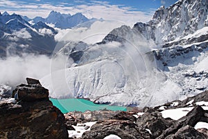 Himalayas Mountains Lake  photo