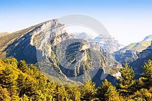 Mountains landscape with Mondoto peak photo