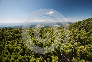 Mountains landscape in Slovakia