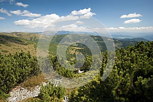 Mountains landscape in Slovakia