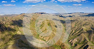 Mountains landscape in Yol Valley