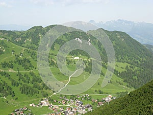 The mountains of Liechtenstein