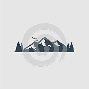 The mountains logo inspiration