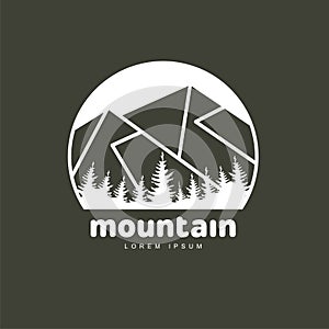 Mountains logo templates