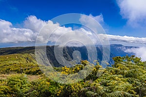 Mountains of Mafate at Reunion Island