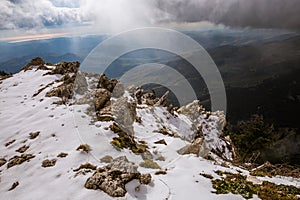 Mountains near Cammarata, Sicily, Italy