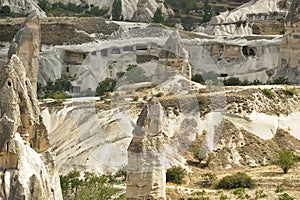 Mountains near Goreme, Cappadocia, Turkey