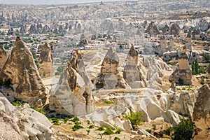 Mountains near Goreme, Cappadocia, Turkey