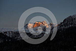 Mountains near Madonna di Campiglio