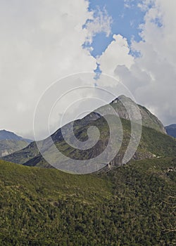 Mountains near Petropolis, Brazil