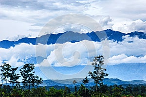 Mountains near Wamena