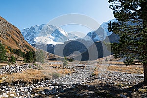 Mountains of the North Caucasus, Russia. Elbrus region