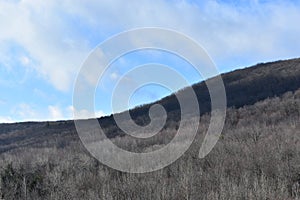 Mountains outside of Scranton, Pennsylvania