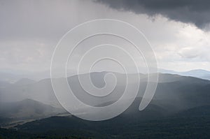 Mountains in Poland - Bieszczady