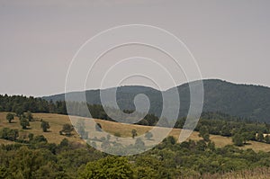 Mountains in Poland - Bieszczady