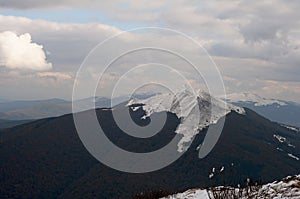 Mountains in Poland - Bieszczady