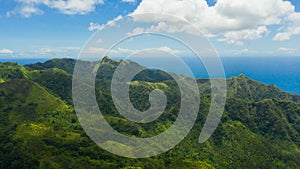 Mountains with rainforest. Philippines, Mindanao