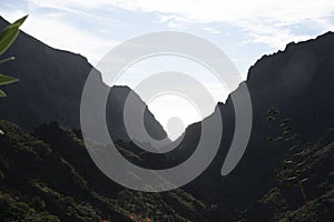 Mountains range in Rural de Teno park near isolated village Masca on Tenerife, Canary islands, Spain