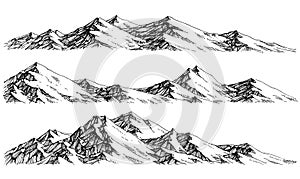 Mountains ranges photo