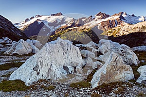 Mountains and Rocks