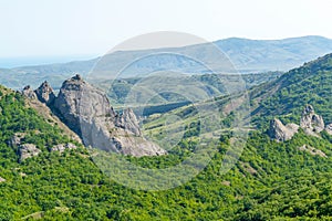 Mountains and rocks 2