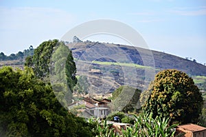 The mountains and rural area around the city of Andrelândia, south of Minas Gerais