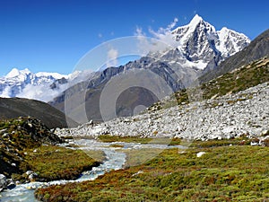 Mountains Scenic Landscape Autumn Himalayas