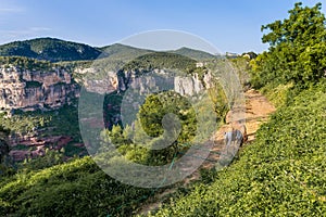 The mountains in Siurana